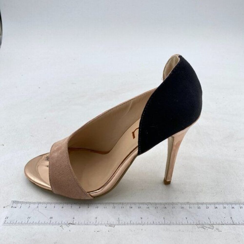 FSJ Women Sexy Peep Toe Cutout Pumps Sandals D'Orsay Stiletto Heels Party